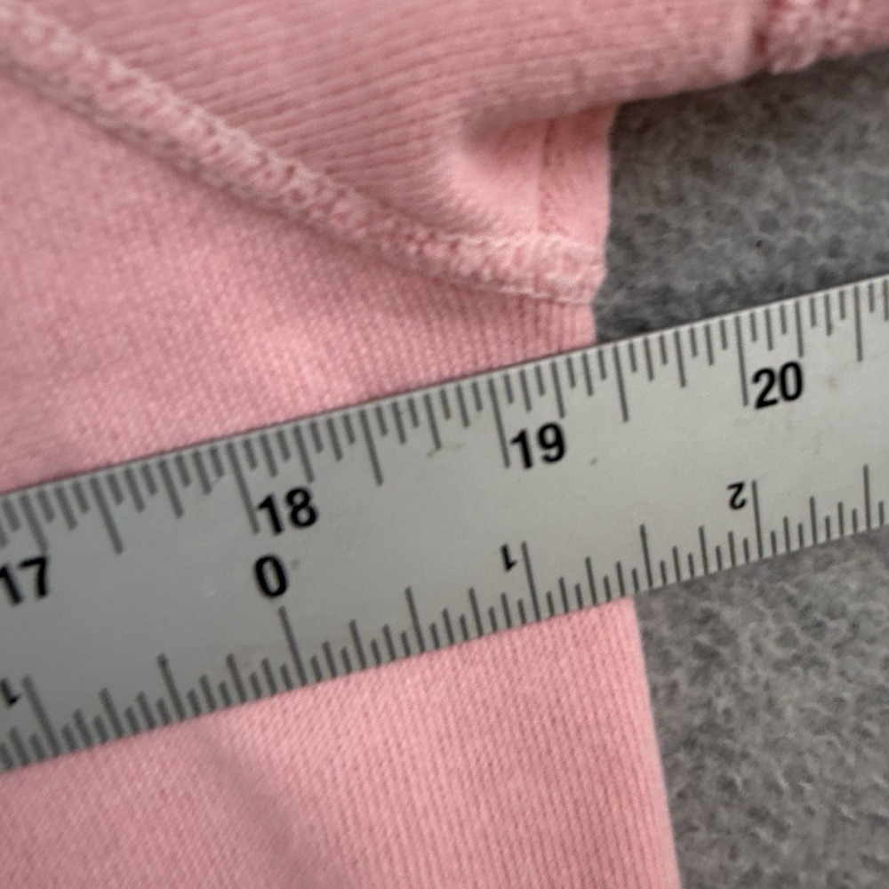 Vintage 80s Notre Dame Sweatshirt Pink Blue Raglan Letters Medium Girly Rare M - Picture 6 of 9